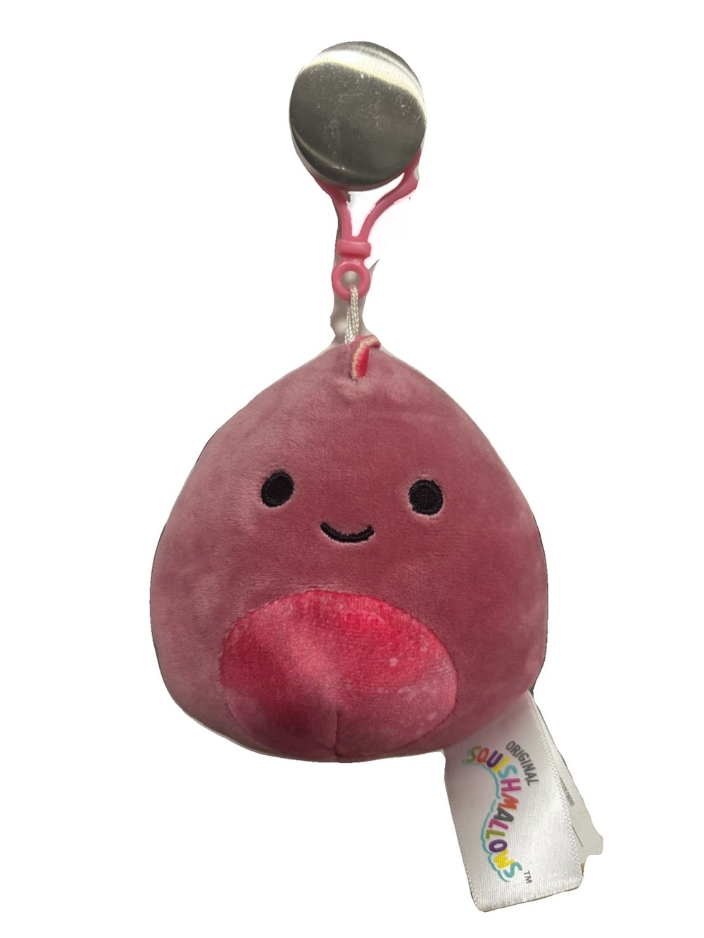 Squishmallows POLEENA DINOSAUR Keychain 5”